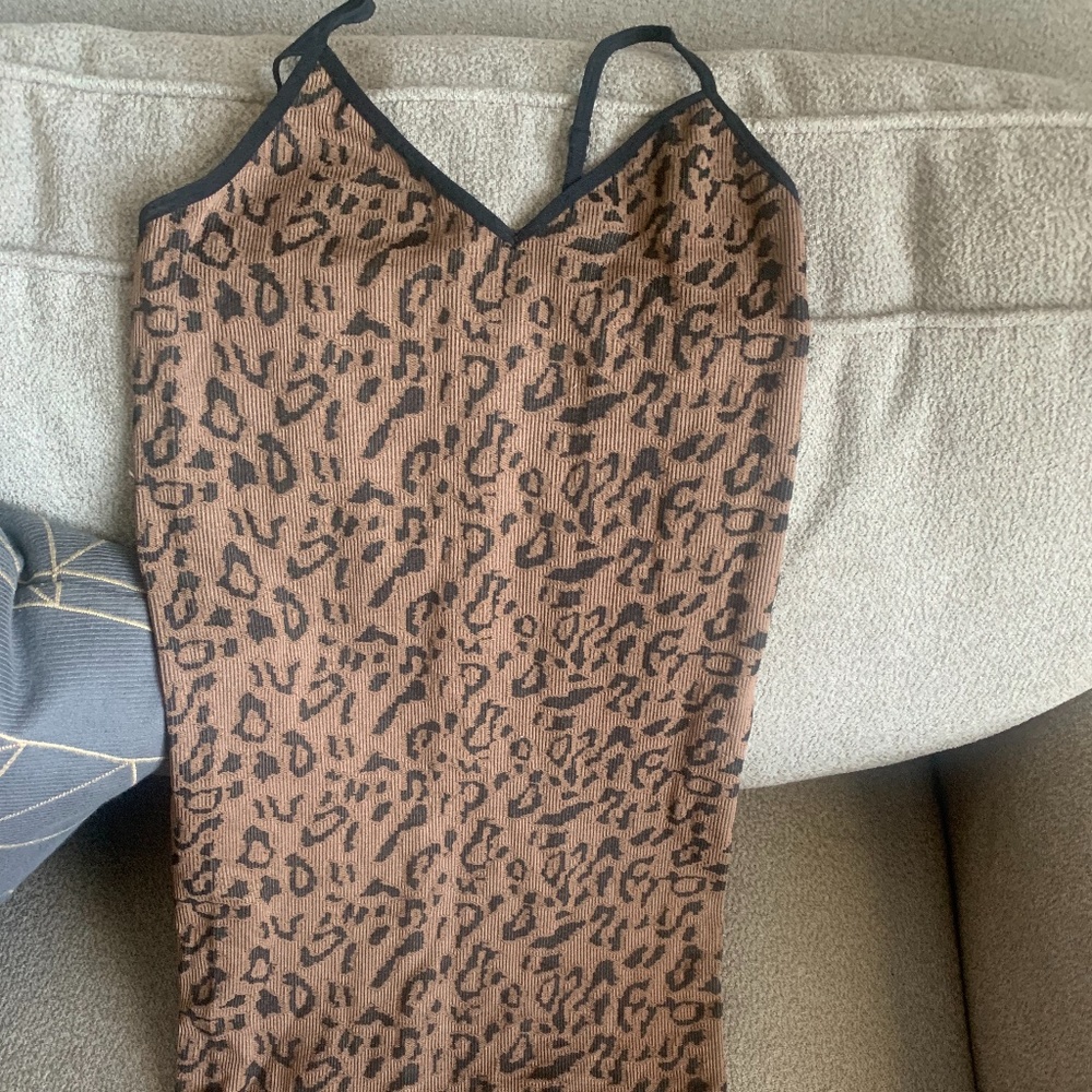 Mini cheetah dress
